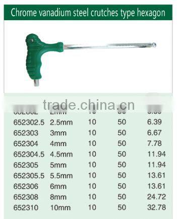 T-Type Single Hex Key, T Hex Key