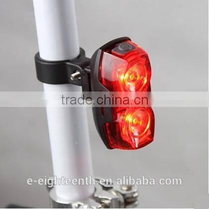 2016 new 2 led bicycle decorative Safety Back Rear Tail Flashing Light