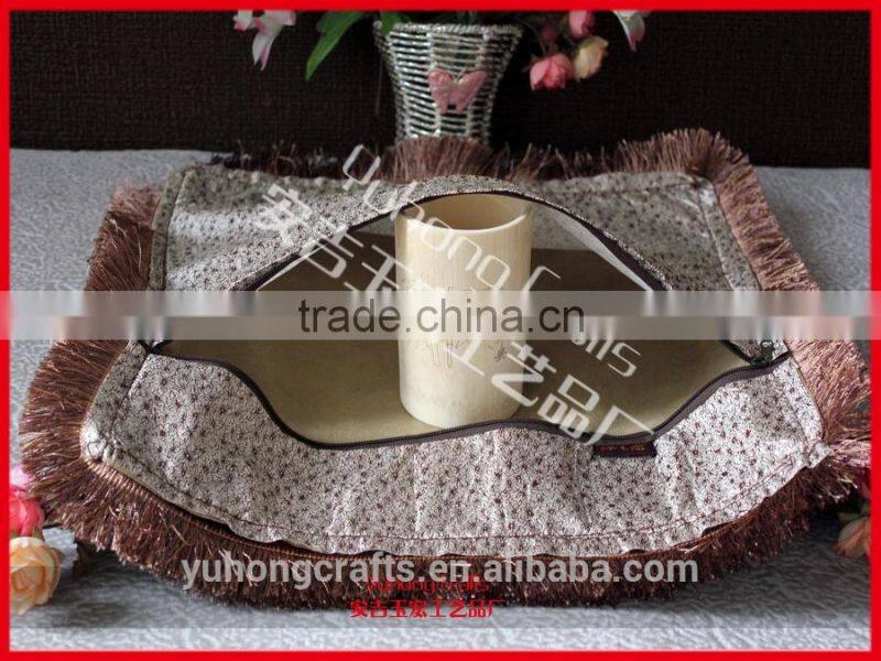 New Design Oem Floor Seating Natural Home Useful Cheap bamboo cushion