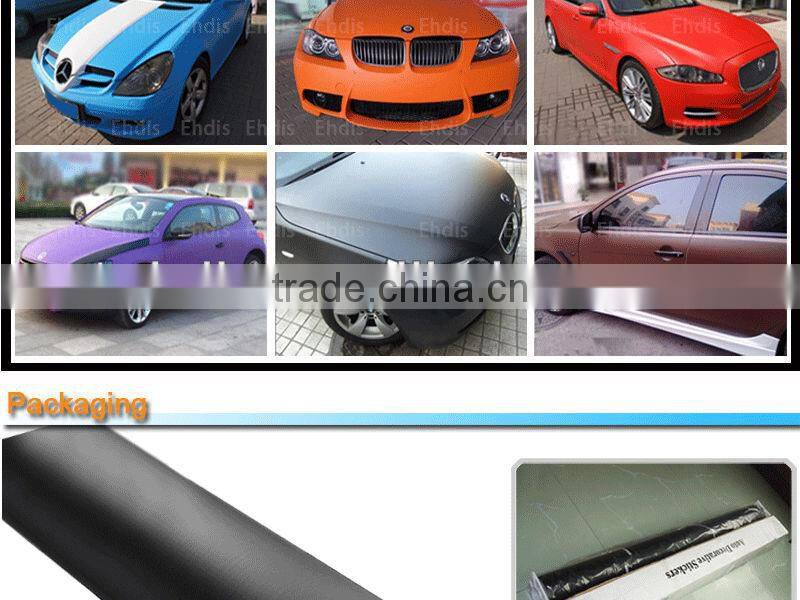 alibaba china auto accessory car wrap matt pvc color film hot