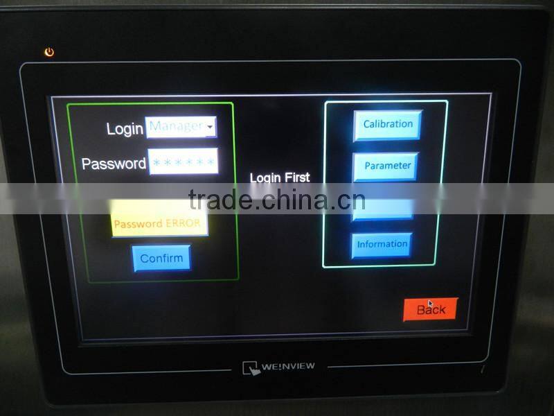 conveyor belt weight check weigher.automatic check weigher machine. check weigher with pusher rejector