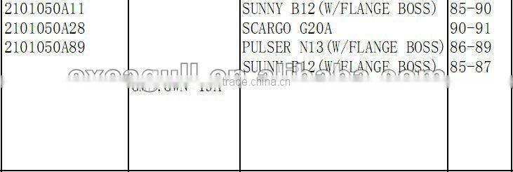 high quality 2101050A11 auto water pump