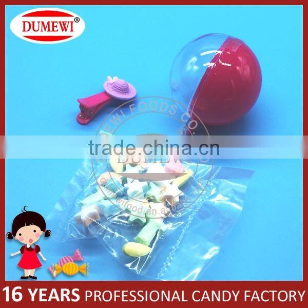 5cm Colorful Transparents Toy Candy Plastic Toy Ball