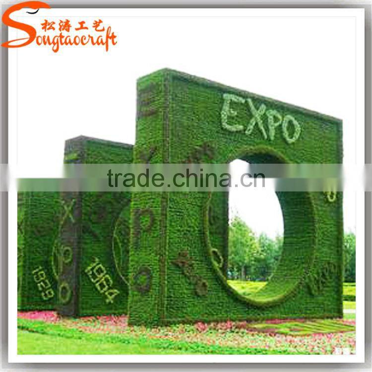 Songtao new design topiary sculpture artificial fake garden topiary for garden decor