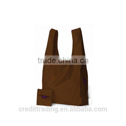 reusable polyester folding shopping bag