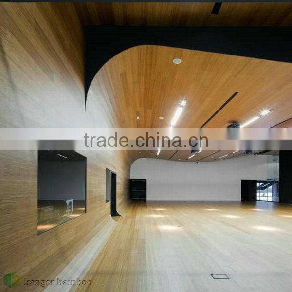 kanger vertical Natural mixed with Carbonized bamboo veneers cheap board