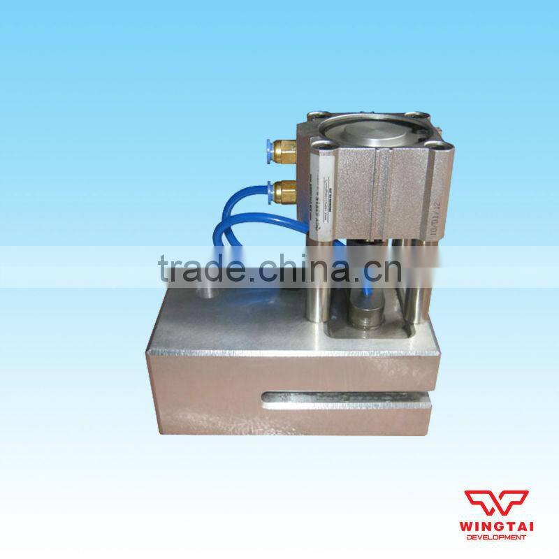 hand held shape punching machine install in cutting machine