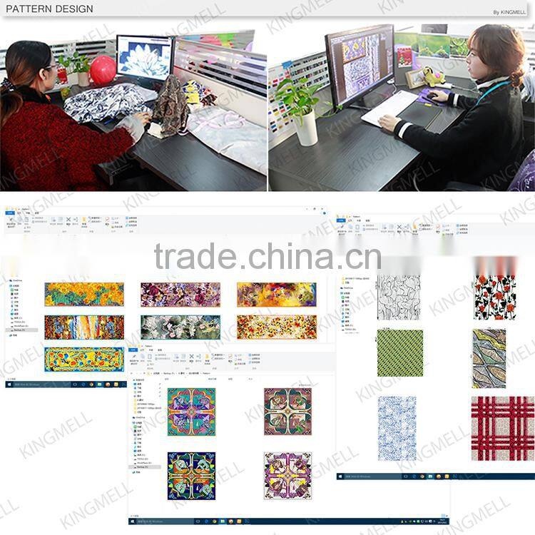 Custom-made fashion silk printing fabric