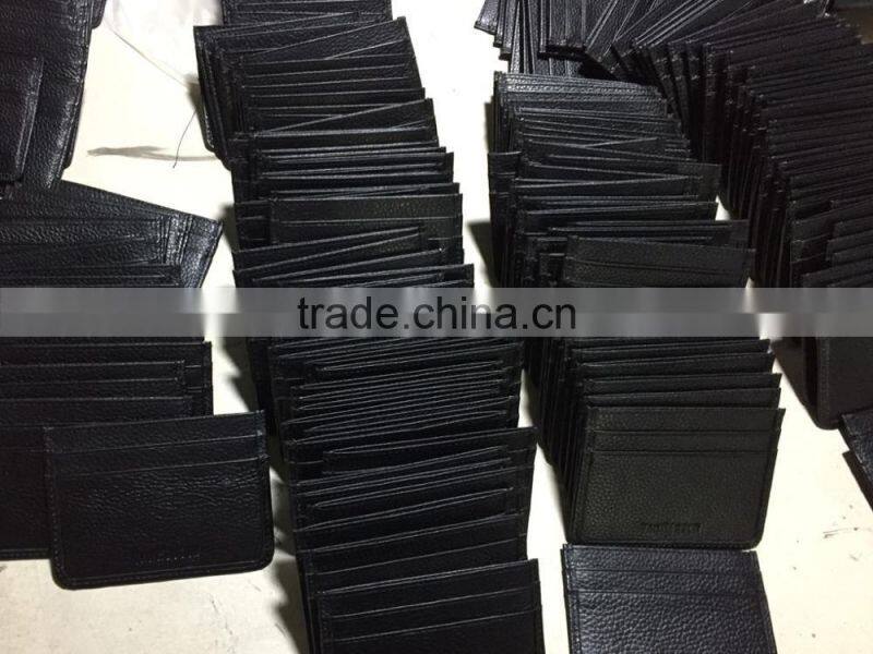 genuine cowhide leather wallet Classical Style Wallet Men's Genuine Leather Wallet money bag