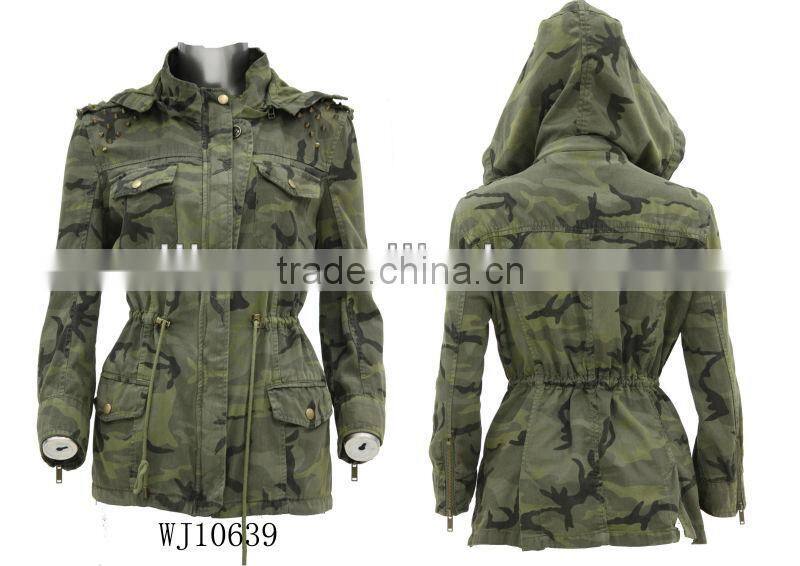 ALIKE woman camo jacket