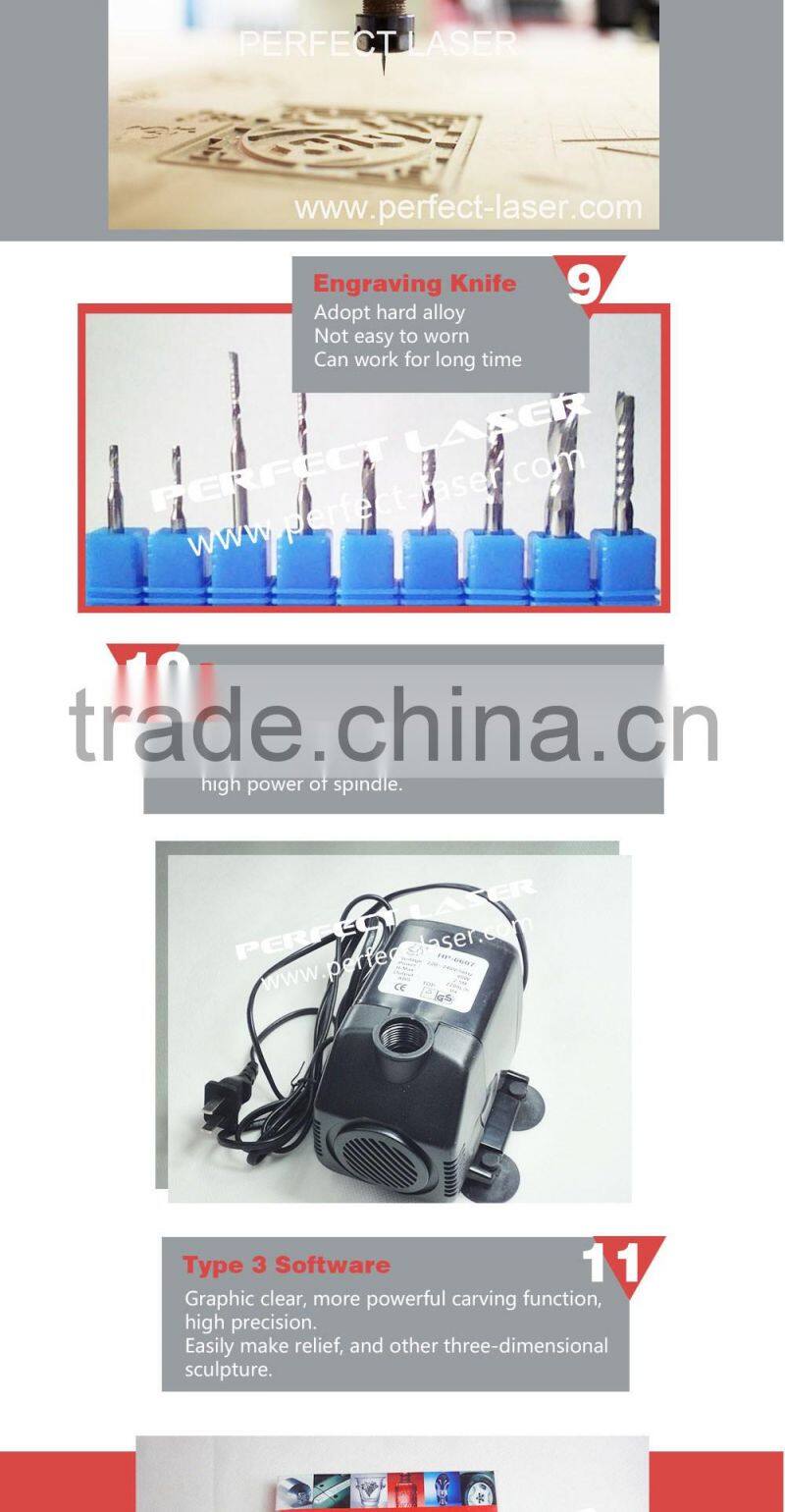 Ball screw Tansmission wood cnc router 1325