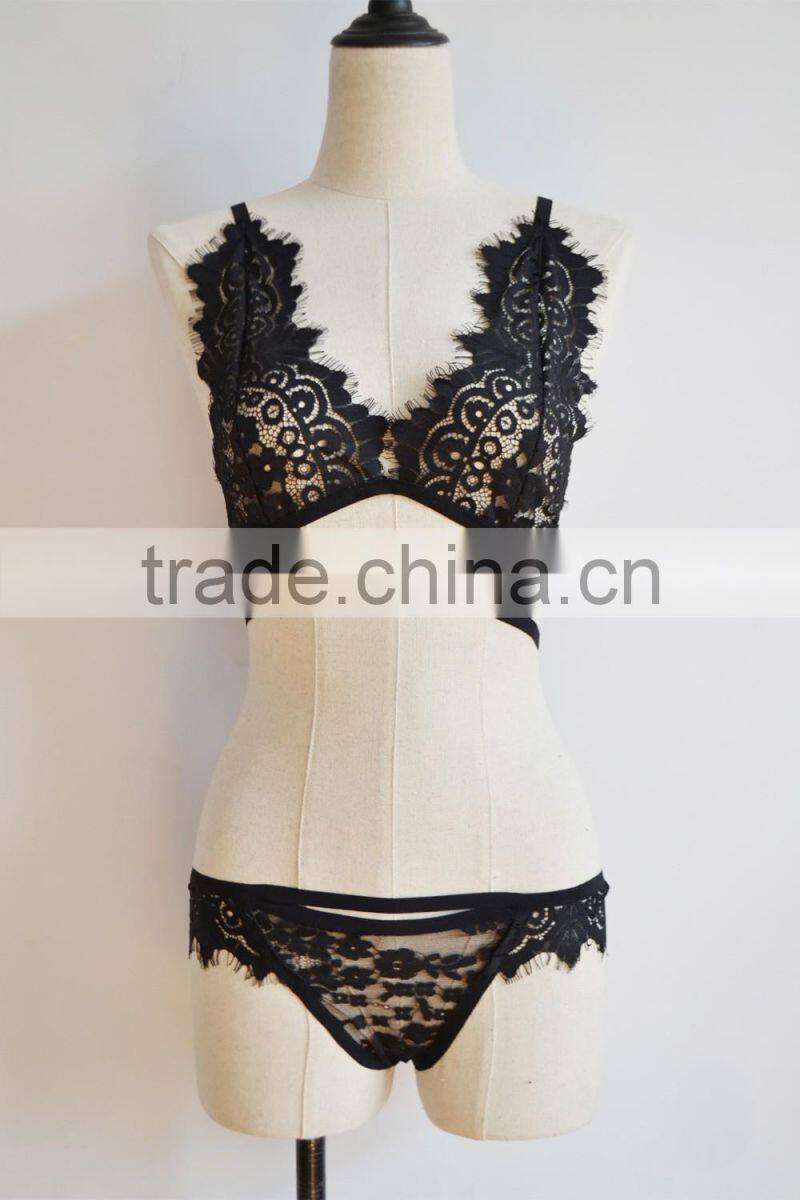 sexy fancy bra panty set fashion underwear bra panty set black sexy bra and panty new design for women