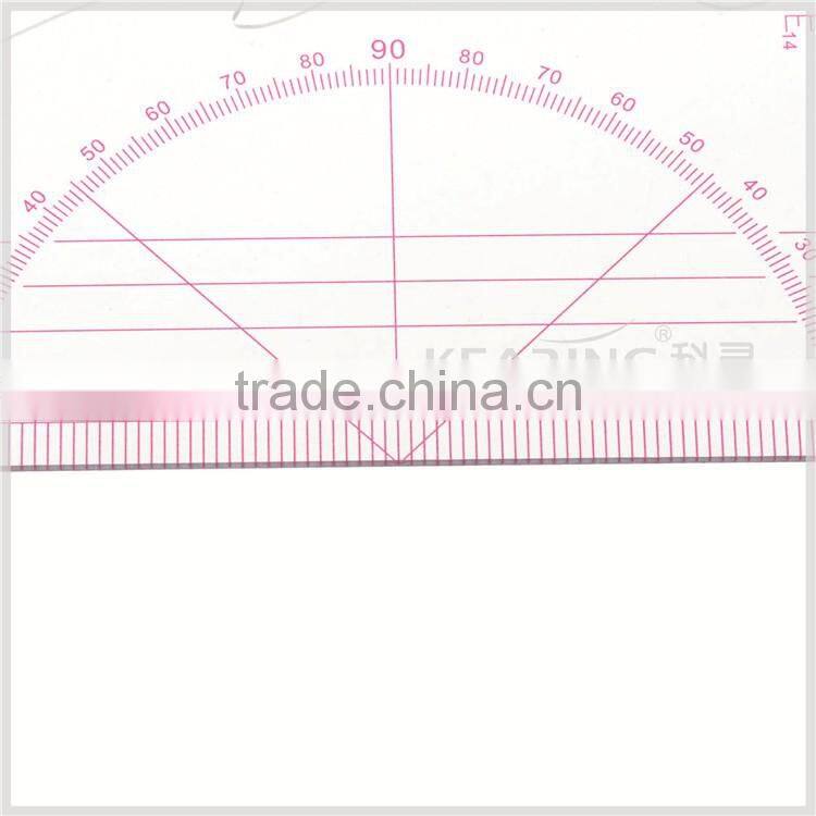 Kearing brand 1/4 transparent non toxic sandwich line scale ruler 1:4/1:5 #8545