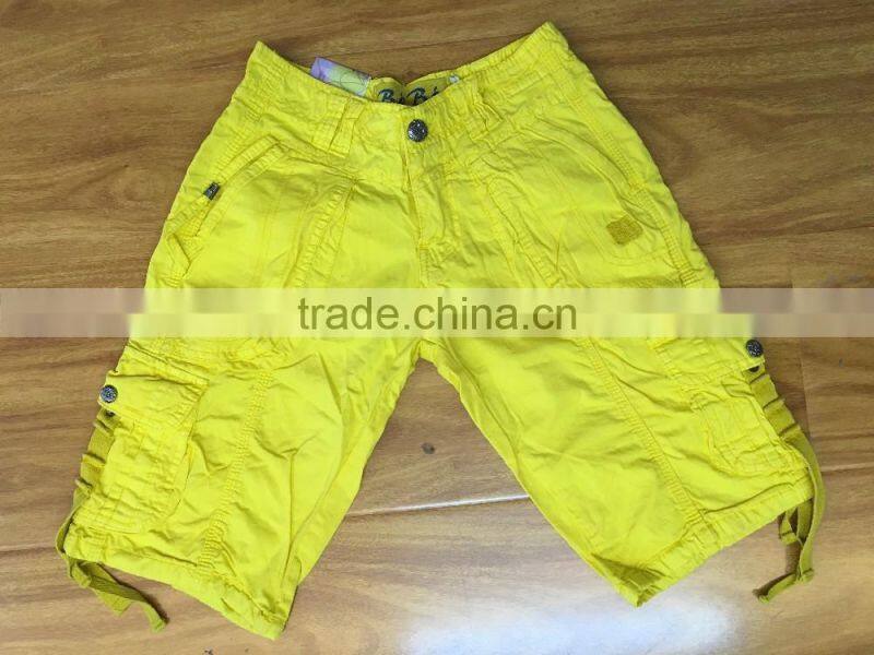 OEM service fashion boys children cargo shorts with pocket