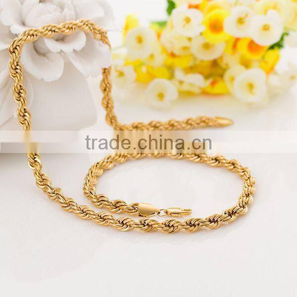 Best price high quality necklace chain types fashion design