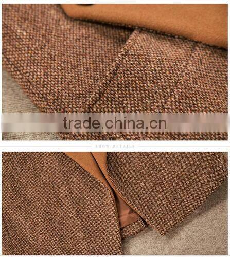Wholesale & Retail High Quality Elegant Wool Men Wool Coat