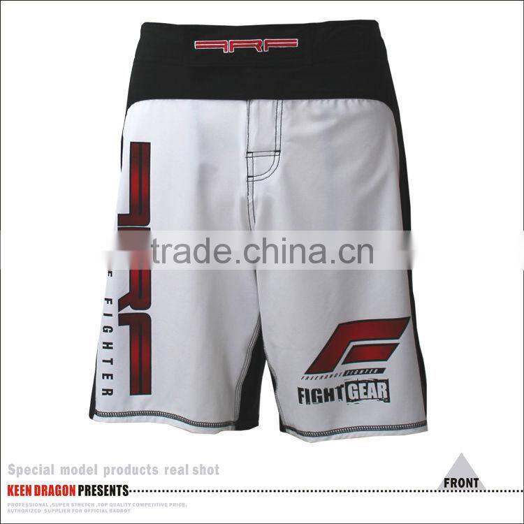 2014 NEW COLLECTION CUSTOM EMBROIDERY MMA FIGHTING SHORTS