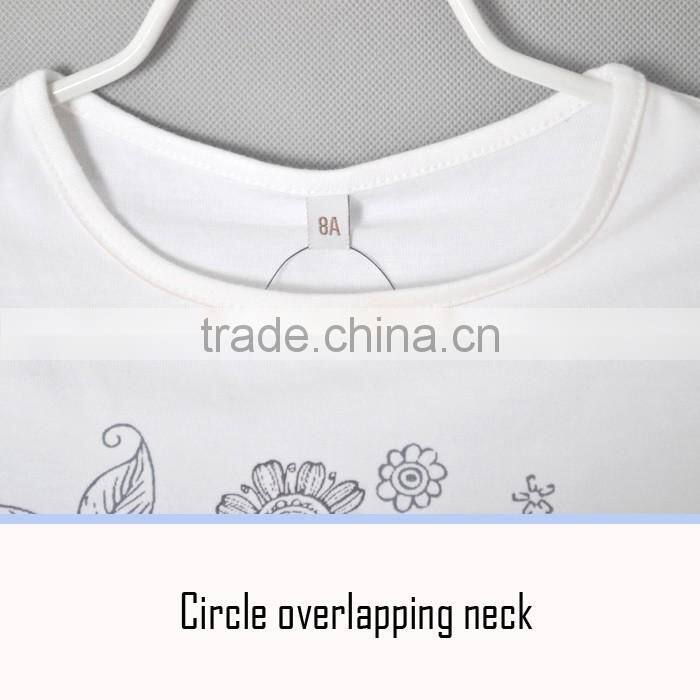 JannyBB Vintage Wholesale Secret Garden All Cotton Girls' T-shirt