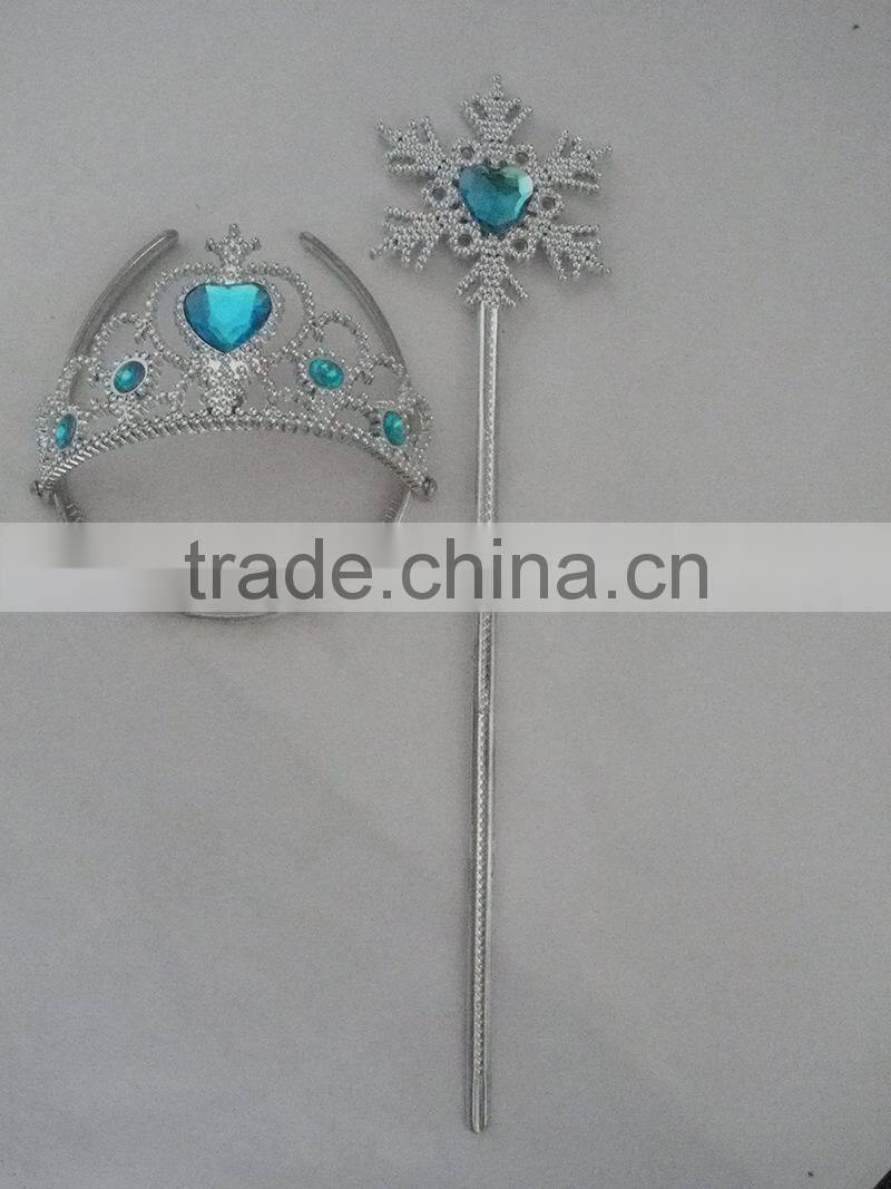 plastic snowflake wand