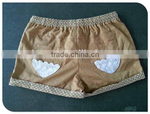 OEM factory canvas lady short pant