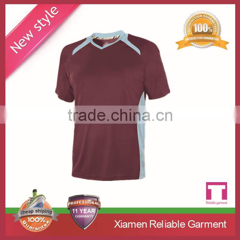 2016-2016 new season hot sale custom factory of soccer training jersey