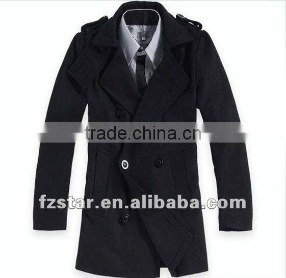 competitive woolen mens jacket HA042