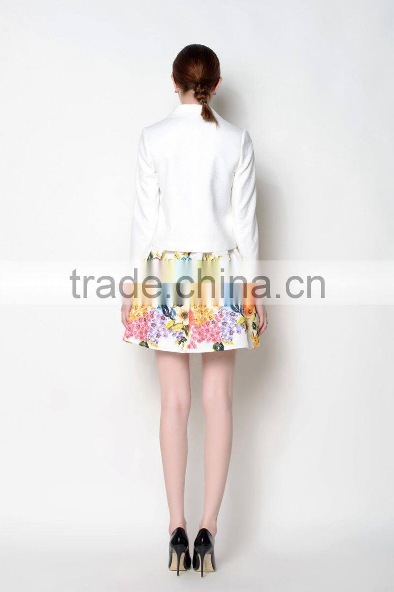 casual elegant short style latest autumn women coaches jackets wholesale