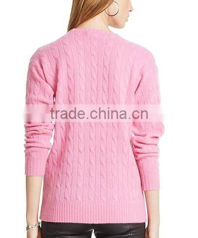 Best Selling Long Wool Sweater Design for Girl