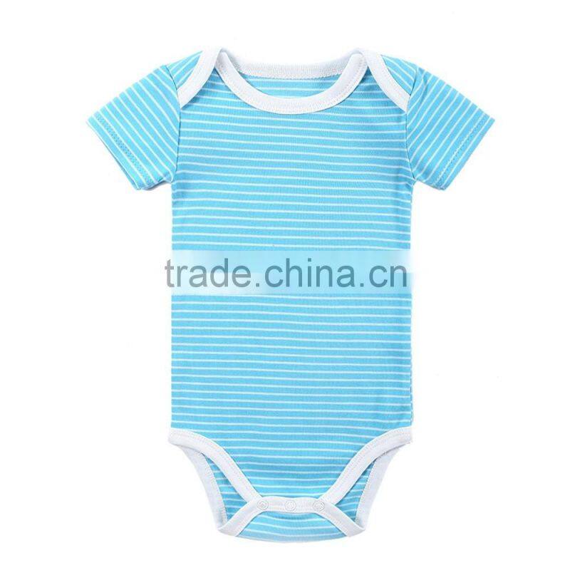 2017 summer new style cotton stripe baby jumper jumpsuits one-piece garment