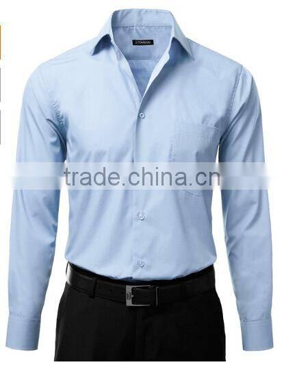 uniforms men's light blue work shirt
