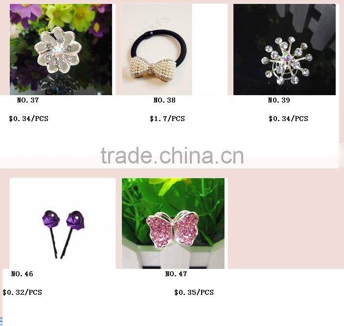 Czech Crystal Bridal Wedding Prom Hair Pins Clips