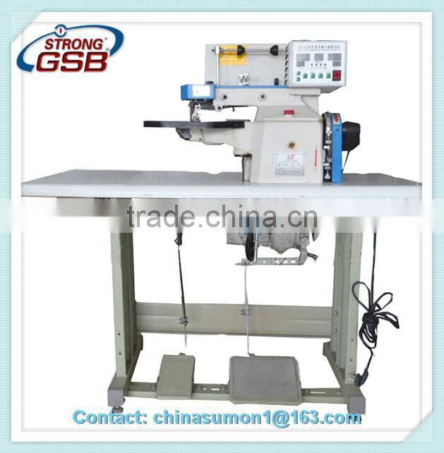 LZ-518-B-type semi-automatic folding plastic machine /Computer Automatic Rubberizing Flanging Machine