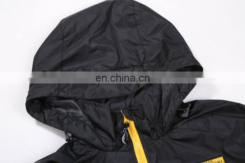 OEM Logo soccer training plus size nylon coaches jackets