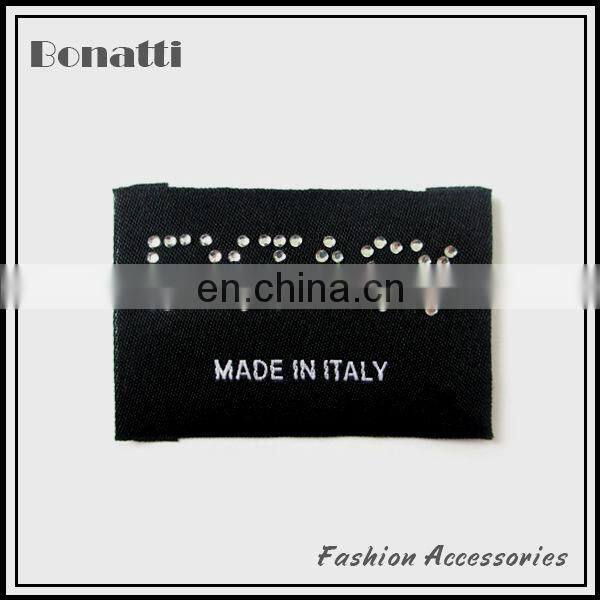 High quality custom woven label