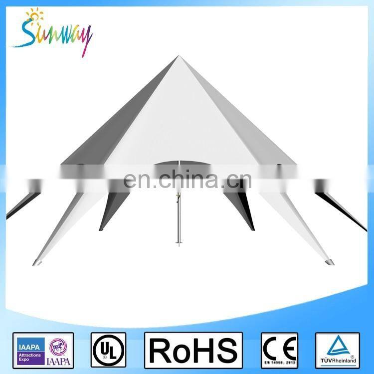 Outdoor White Star Shaped Tent Star Marquess Waterproof Star Tent