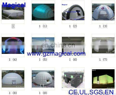 Inflatable Igloo lawn Tent with LED Light