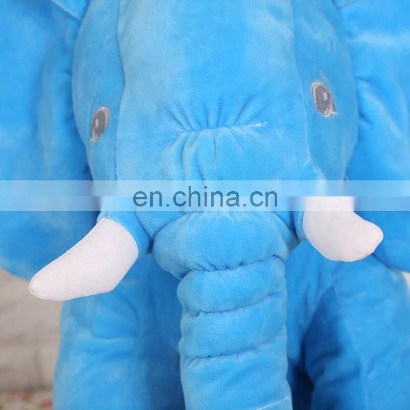 lovely promotion gifts soft animal stuffed colorful elephant soft pillow plush toys