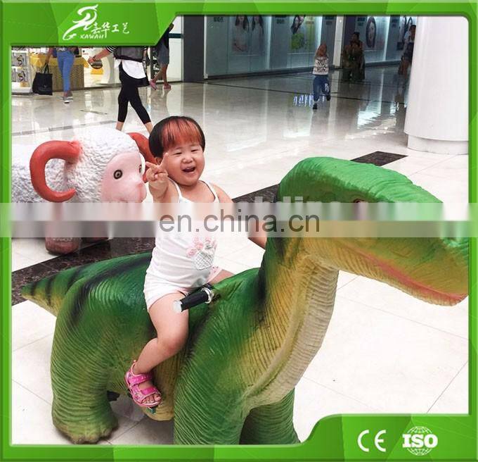 Amusement animal scooters walking dinosaur rides