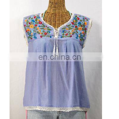 Handmade Multi Color Floral Embroidered mexican Kaftan Party Wear Short women Kaftans