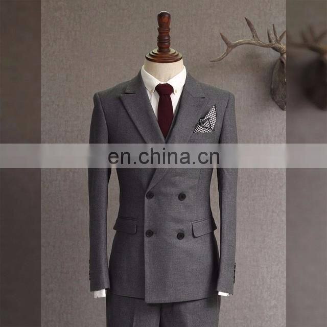 wholesale business suits- Men silver Business Suit