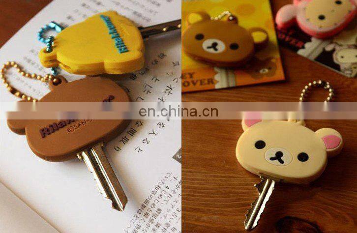 Best Gift PVC Soft Promotional Rubber Key Covers