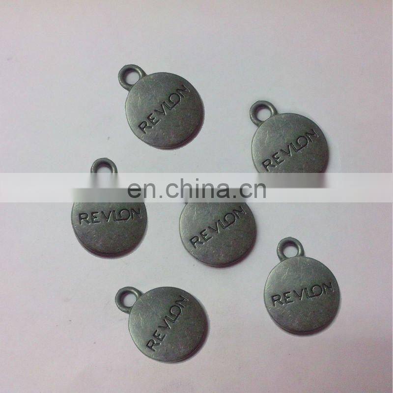 2012 fashion custom metal jewelry tags