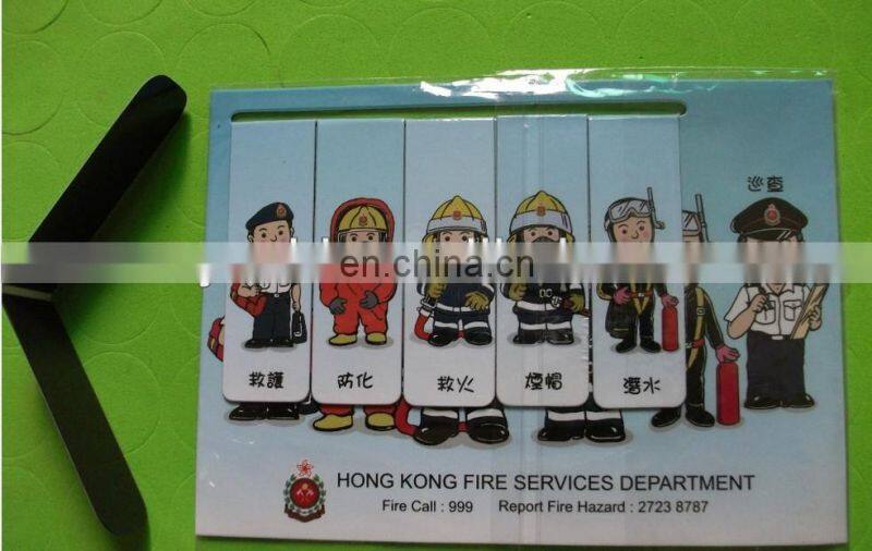 Heart shaped magnetic bookmark