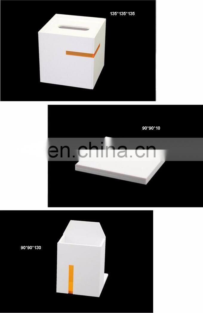 Multi-Style Hotel Suppliers Acrylic Tissue Box For Hotel Room