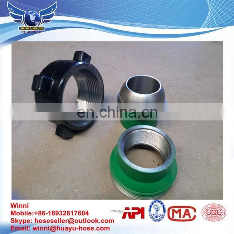 High pressure pipe fittings stainless steel fmc weco figure 1003 hammer union