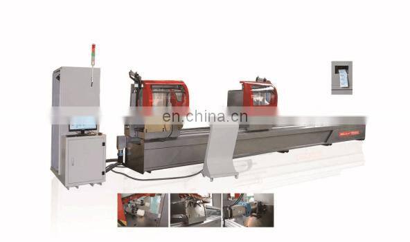 Aluminum CNC Integrated 3 axis Double Head Precision Cutting Saw Machine with High Quality and Best Selling in Shandong Jinan
