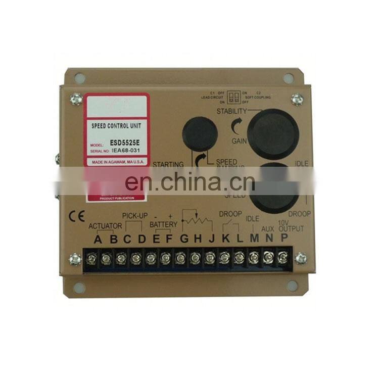 generator set parts speed controller ESD5525E speed control unit