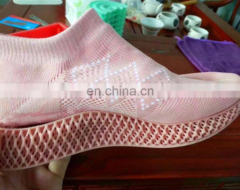 Customized Flexible Rubber Shoes Sole Plastic Sole last Making Machine 3D Printer Build size 370MM