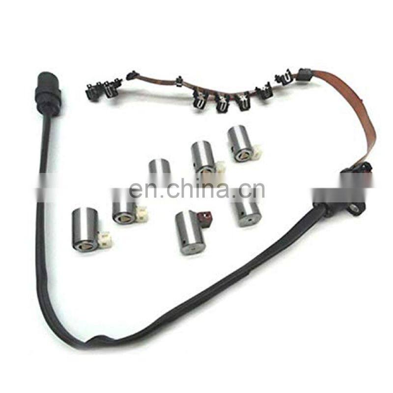 01M 01N 01P Transmission Wiring Harness 7 Piece Solenoid Set Gasket Filter 75446RFK for VW for Audi