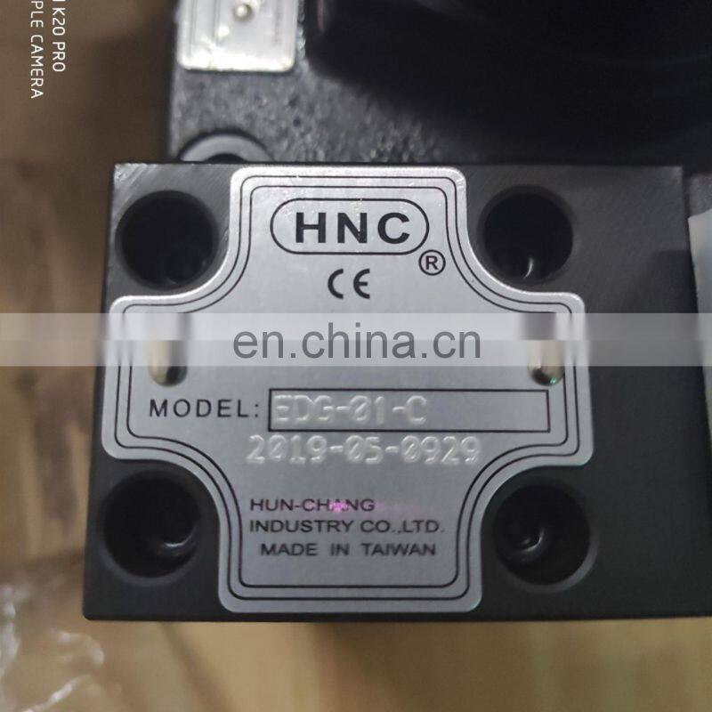 HNC EDG-01-C PROPORTIONAL ELECTRO-HYDRAULIC pressure control valve EFBG-03-125-C flow control valve